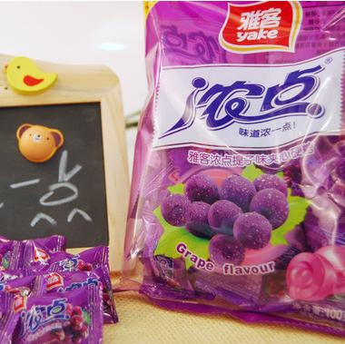 Yake 100g Nongdian series fruity filled hard candy