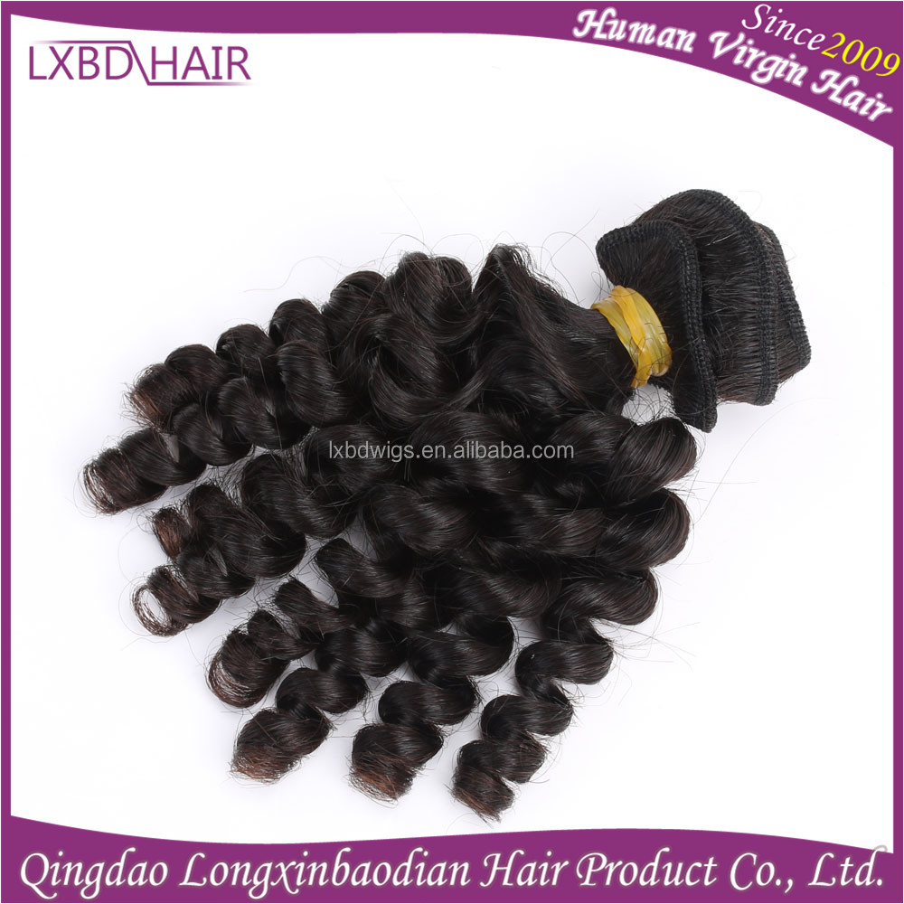 hair products cheap 7a peruvian virgin human hair weaves loose