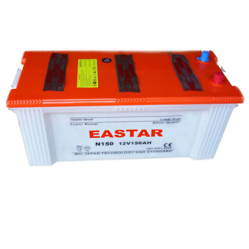Jisstandard N150 Lead Acid Battery 12v 150ah Battery Truck Battery For