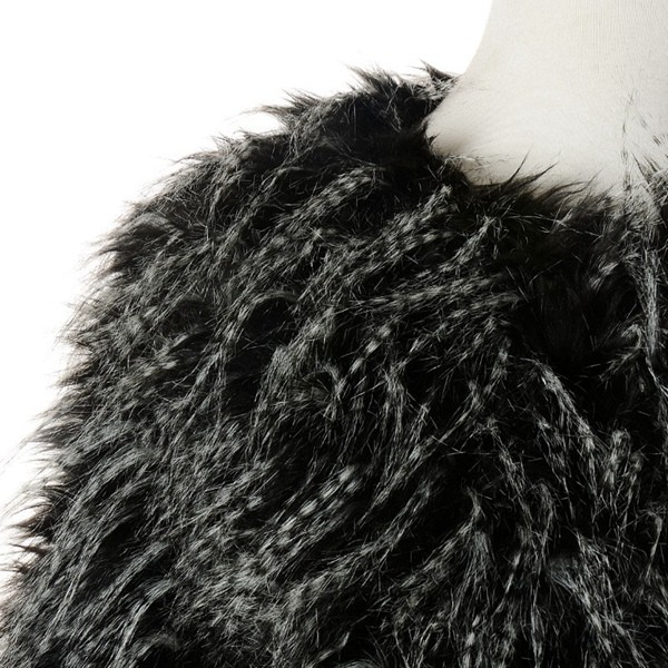 ファンシー美しい作る偽毛皮のコート女の子現代ミンク毛皮のコート仕入れ・メーカー・工場
