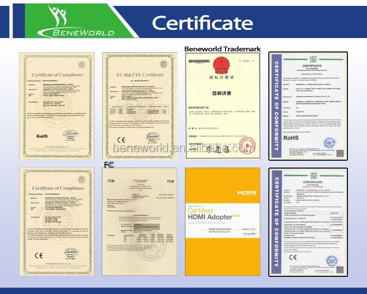 Beneworld Certificates.jpg