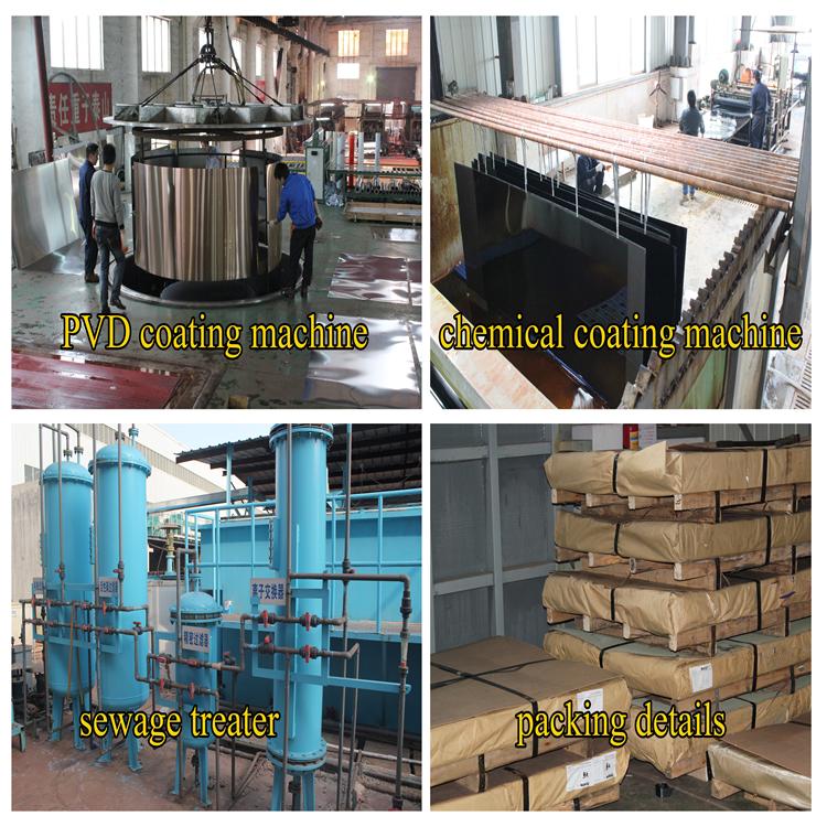 Mellow Foshan Factory 8K PVD Coating Champagne Gold Mirror Stainless Steel Sheet