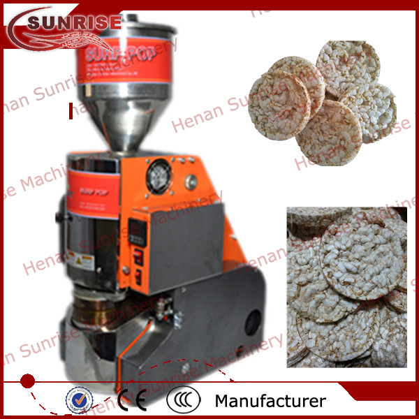 Newest design puffed rice cake machine,popped rice cake machine