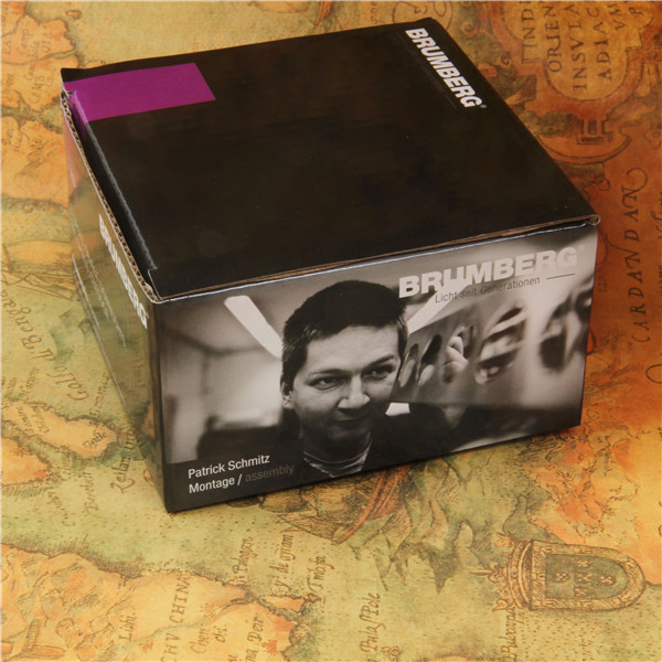 Greaseproof high end good quality paper red wine cardboard box