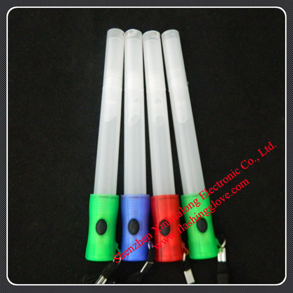 Glow Products LED Flashing Light Whistle Lollipop Sticks