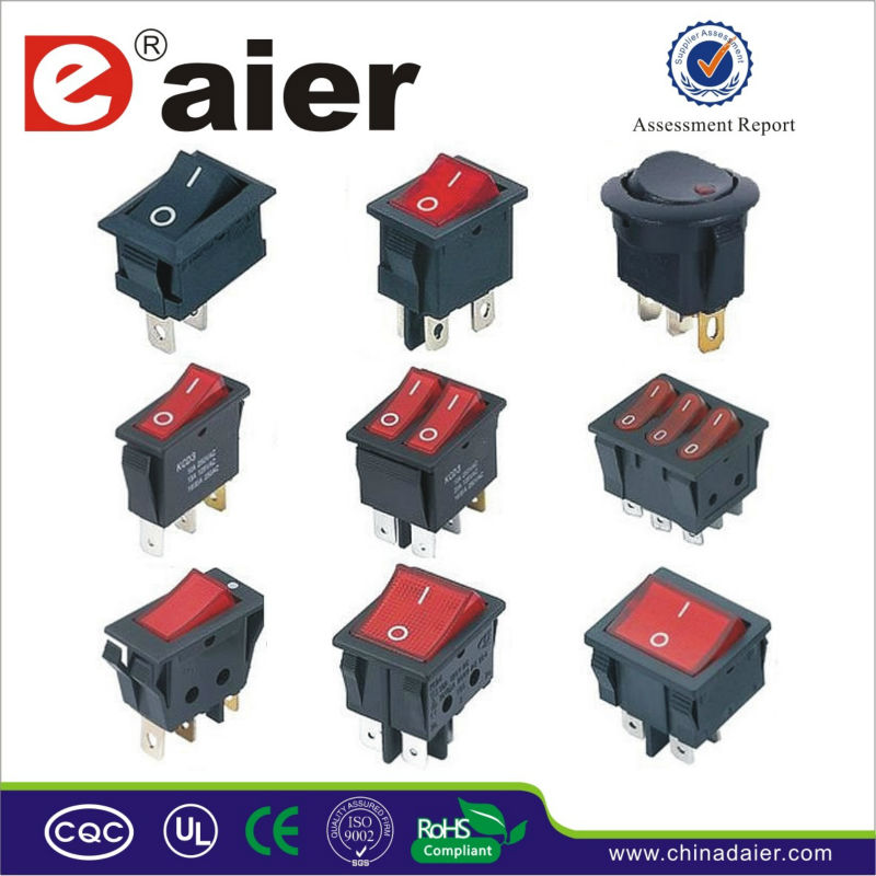 Kcd4 Illuminated 3 Way Rocker Switch Buy Rocker Switch,Rocker Switch