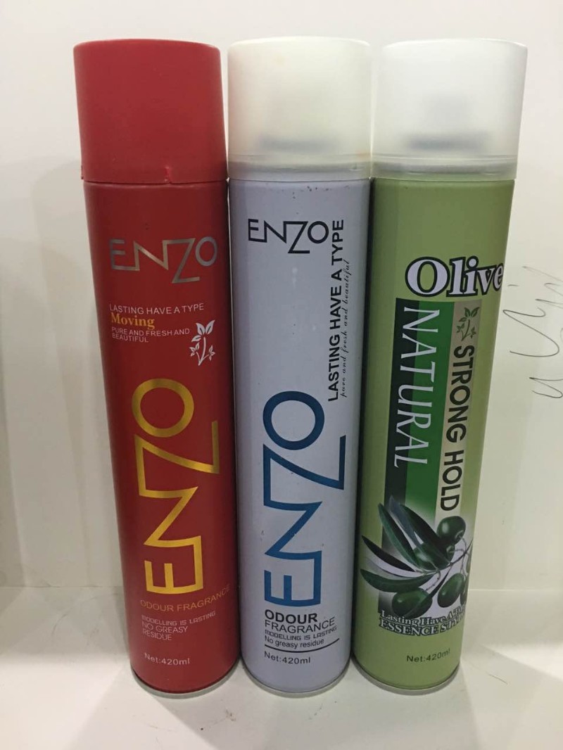 Enzo Professional Beauty Hair Care Products Styling Hair Spray Oem
