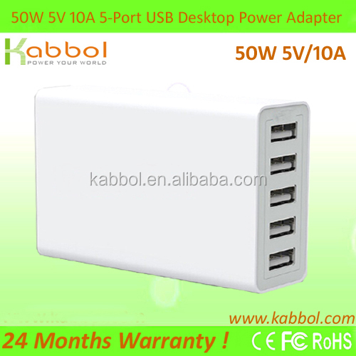 アンカー40w5- ポート家族- サイズのデスクトップ技術を搭載したusb充電器iphone用poweriq5s5c5; 空気ミニのipad; 銀河s5s4問屋・仕入れ・卸・卸売り
