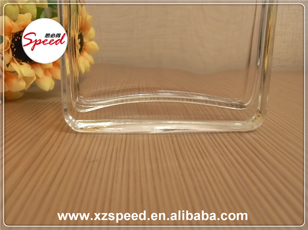 インドのスタイル100ミリリットル長方形形状香水ガラスボトル仕入れ・メーカー・工場