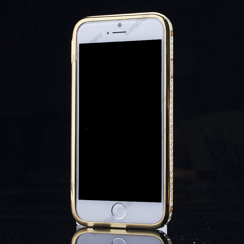 iPhone6ケースカバー アイフォン6メタルバンパー アルミバンパー おしゃれ ジュエリーキラキラスマホケース 人気問屋・仕入れ・卸・卸売り
