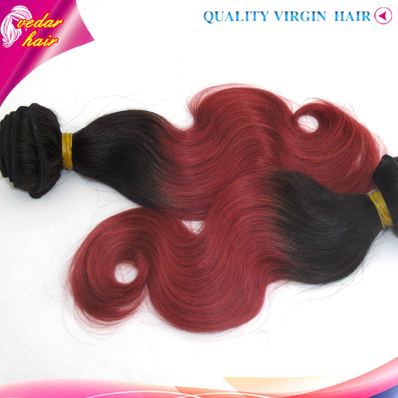 2014 new products red wine color hair