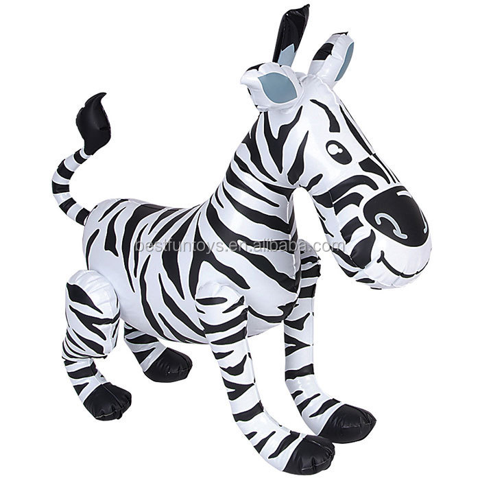Custom Baby Inflatable Zebra Toys Pvc Animals Toys Novelties Small Blow Up Toys Buy Inflatable