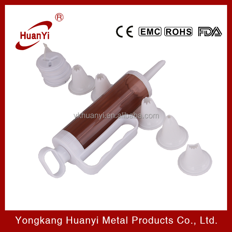 cake decorating tools set with different shapes nozzle