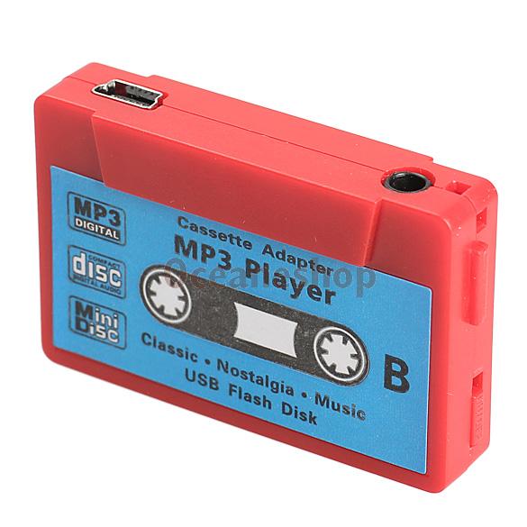 Купить мини mp3 плеер tf usb флэш-диск кассеты спикер красный r1bo в ...