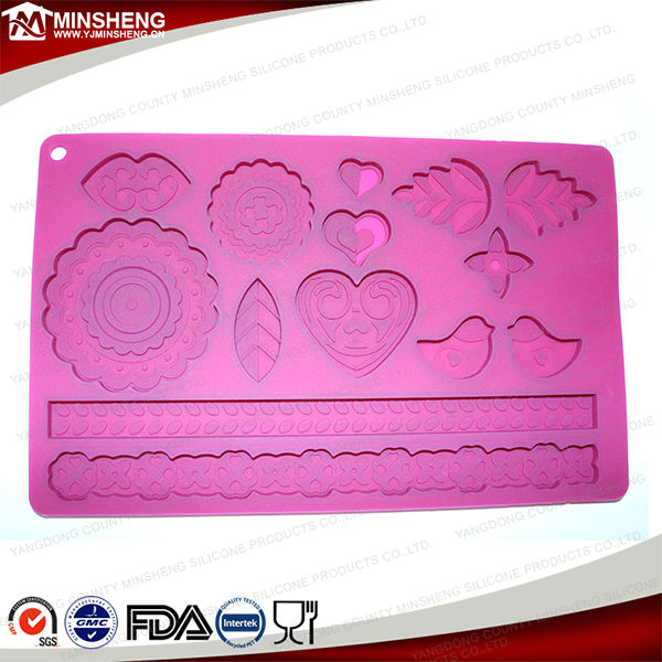 Fondant Sugar Chocolate Tool Cake Decorating Silicone Moulds