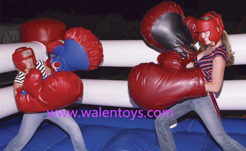 jumbo inflatable boxing gloves