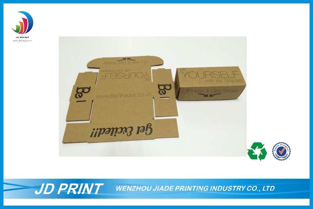 2015卸売新しい種類クラフト紙ボックス用サングラス小売仕入れ・メーカー・工場