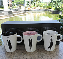 11オンスセラミックマグでスプーンでhandle/コーヒーカップ仕入れ・メーカー・工場
