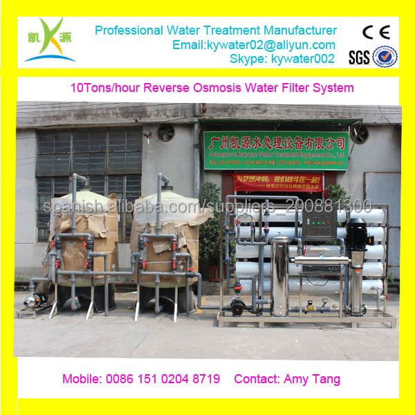 CE, ISO Approved 10,000 L/H drinking water processing machine