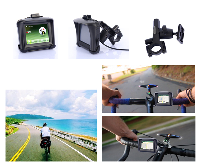 Купить 3.5' водонепроницаемый bluetooth мото gps навигатор ...