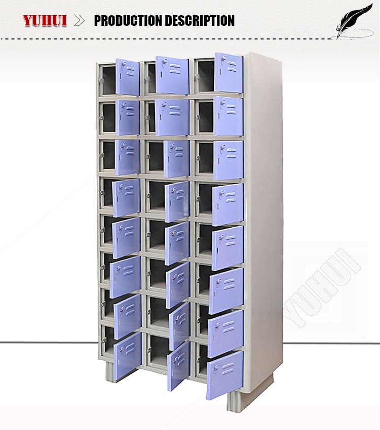 Strong Steel Almirah Cabinet Metal 24 Compartment Pigeon Hole