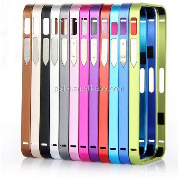 super ultra thin metal aluminium alloy bumper frame case cover