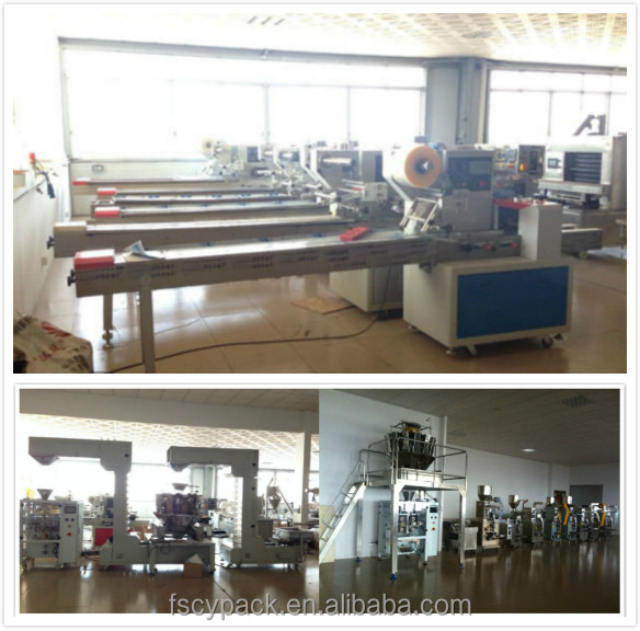 Full automatic candy lollipop wrapping machine