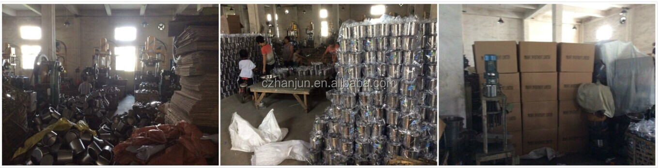 ダブルハンドルデザインステンレス鍋パン問屋・仕入れ・卸・卸売り