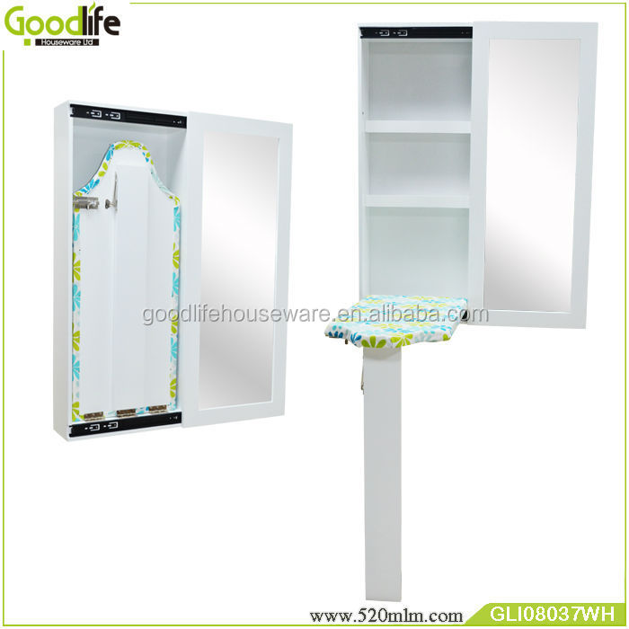 GLI08037china wall mount ironing board with mirror Cabinet