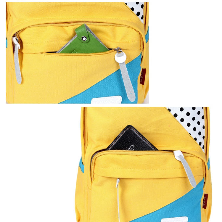 Durable 2015 Latest Design Teenager Girls School Backpack
