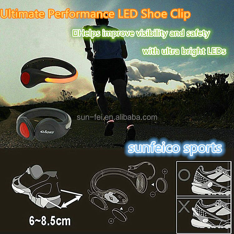 Ledライトアップclip~cyclingスポーツシューズ手首安全信号ledライトclip/究極のパフォーマンスledシュークリップ/ledライトシュークリップ仕入れ・メーカー・工場