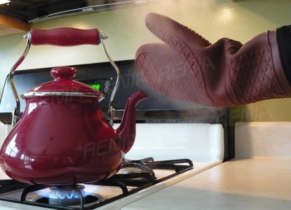 シリコーン手袋とバーベキューのグリルの手袋熱に耐え、 高い熱長いオーブンの手袋問屋・仕入れ・卸・卸売り