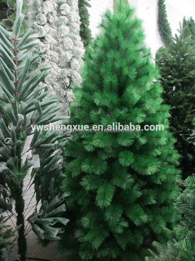 green pet christmas tree pine needle christmas tree