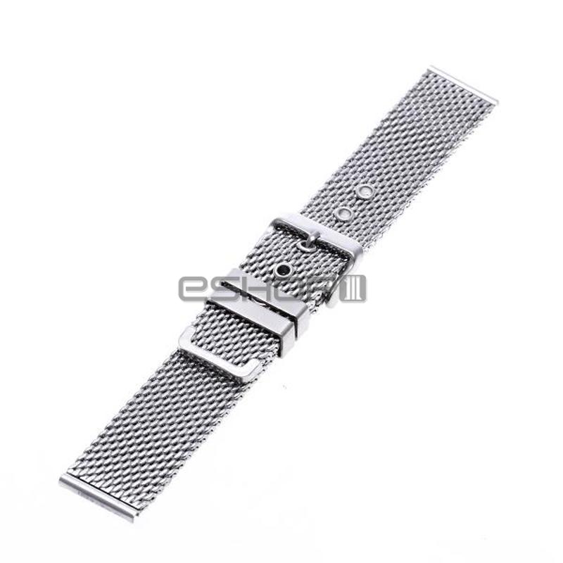 steel mesh watch band strap bracelet pin buckle
