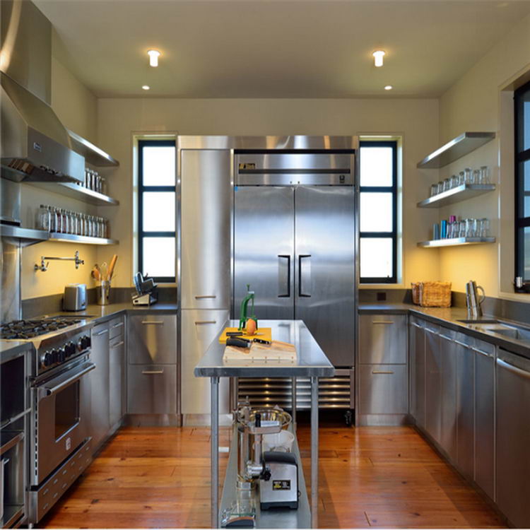 stainless kitchen cabinet 034