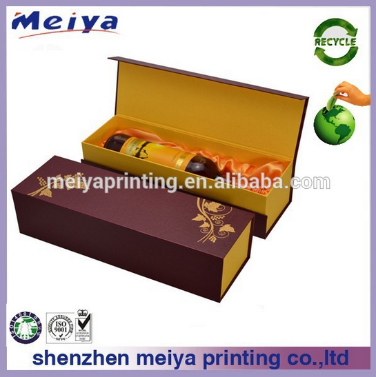 hot sale custom wholesale wine paper gift box