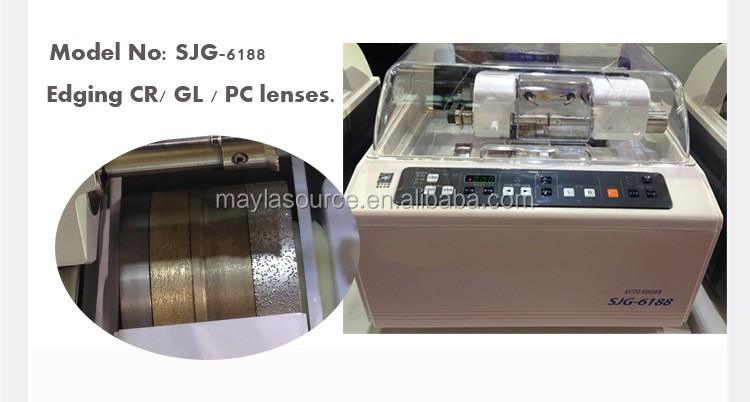 最高のレンズエッジャー価格SJG-6500用cr/gl/pcレンズ仕入れ・メーカー・工場