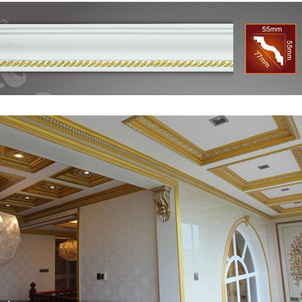 Pu Decorative Ceiling Lines Ceiling Moldings For Home Interior Decoration Buy Pu Ceiling Line Pu Molding Pu Cornice Molding Product On Alibaba Com