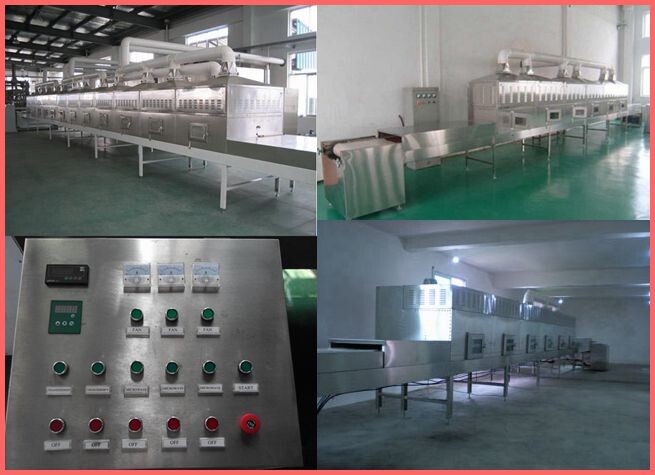 Microwave Tea Drying Machine with big production capacity