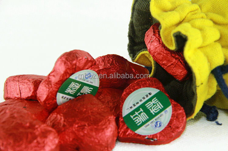 Wholesale heart shaped puer chai tea