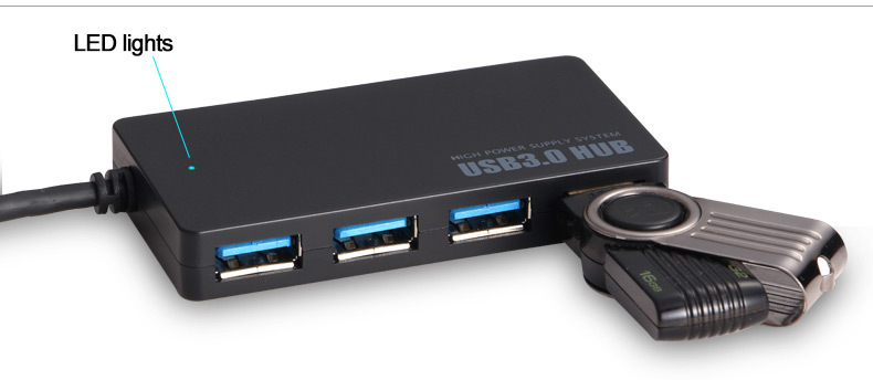 熱い販売のusbハブ43.0ポートusbハブドライバ、 usb3.0ハブ問屋・仕入れ・卸・卸売り