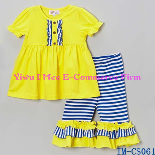 リメイク2015persnickety甘い赤ん坊の子供服女の子ストライプの衣装im-cs070フリルパンツ仕入れ・メーカー・工場