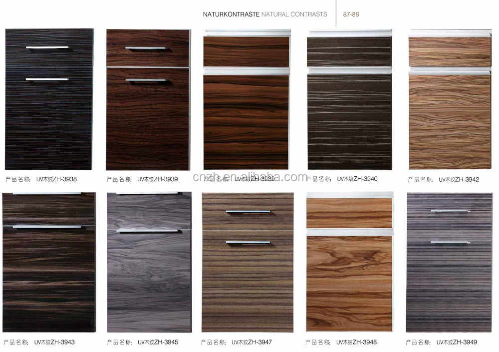 Hotsale Modern China Flat Pack Glossy Anti Scratch Wood Grain