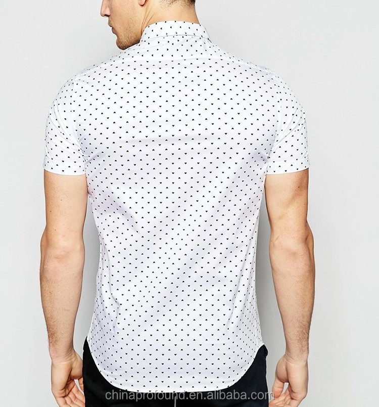 最新のホットメンズ半袖スリムフィットカスタムプリントパターン夏のビーチシャツ卸売ファッションシャツのための男性仕入れ・メーカー・工場