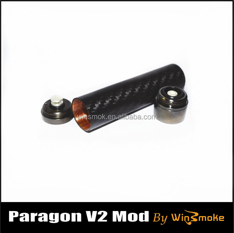 2014 Most popular Ecigarette Carbon Fiber Paragon V2 Mod Clone from Winsmoke