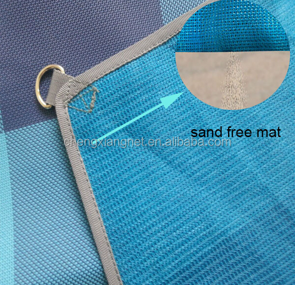 Hdpe プラスチック砂送料ビーチ マット/毛布仕入れ・メーカー・工場
