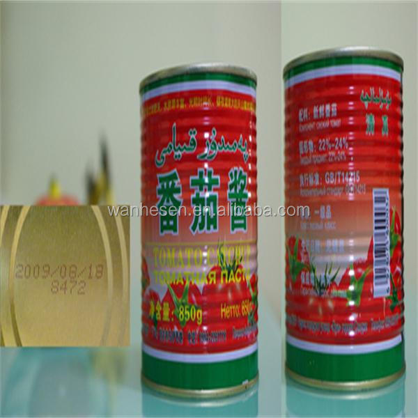 Factory sell tomato paste brands to Africa market