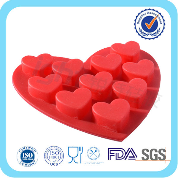 custom shape silicone chocolate bar mould