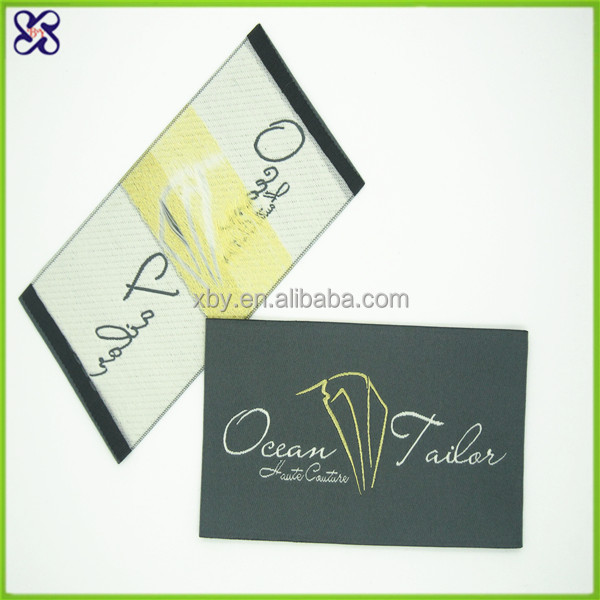 soft various woven label for garment