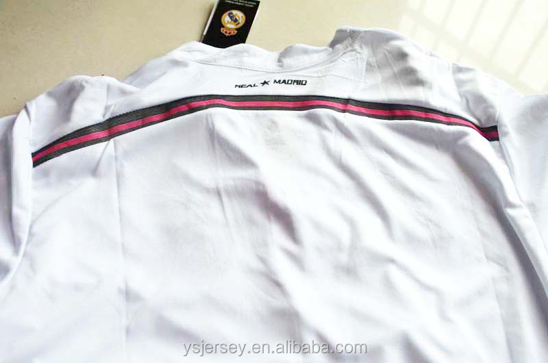 ロナウド7のペイパルのaccept2014-15レアルマドリードのシャツ、 送料無料サッカージャージレアルマドリード問屋・仕入れ・卸・卸売り